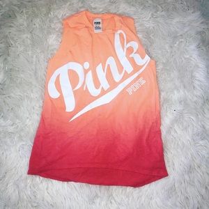 🌻PINK ombrè tank top